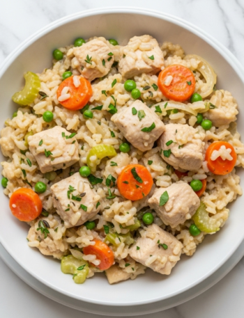 creamy chicken and rice Recipe