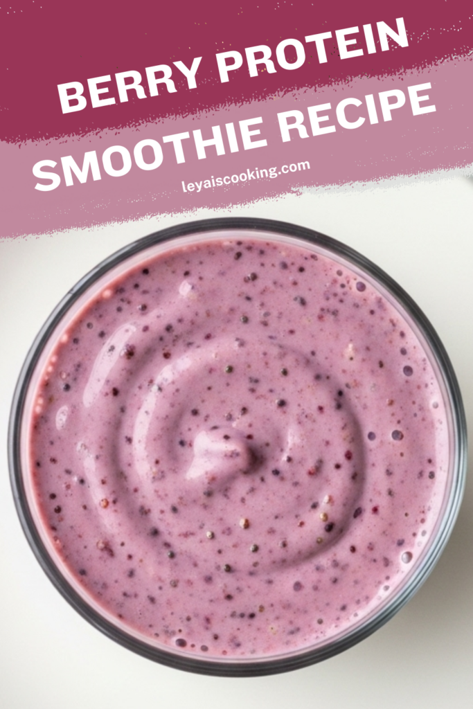 Berry Protein Smoothie Recipe