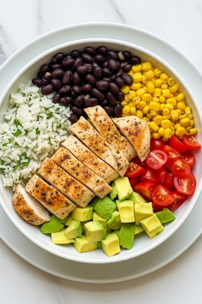 Chicken Burrito Bowls Recipe