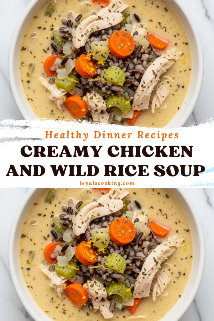 Creamy Chicken and Wild Rice Soup Recipe