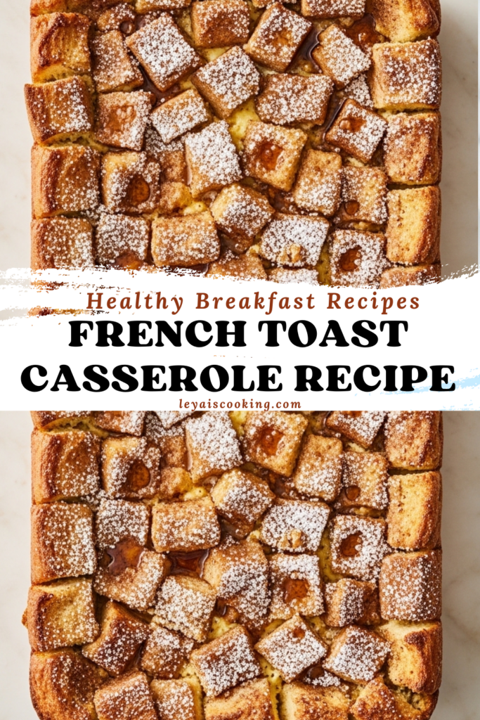 French Toast Casserole Recipe