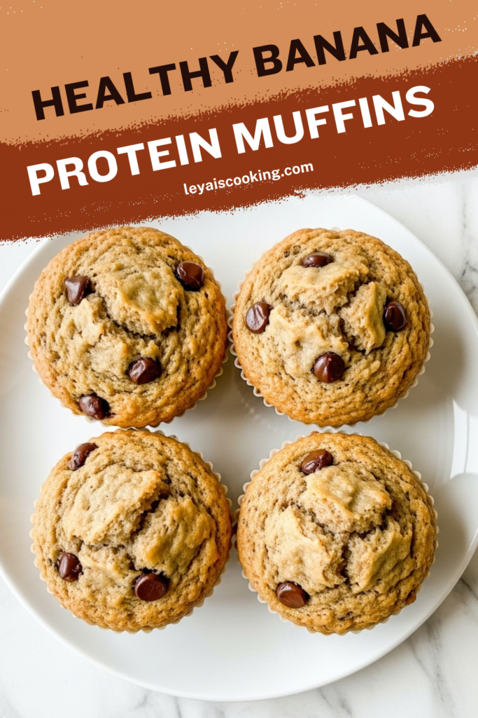 Healthy Banana Protein Muffins Recipe