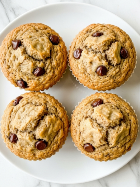 Healthy Banana Protein Muffins Recipe