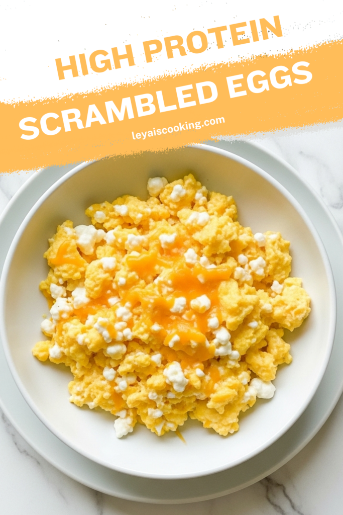 High Protein Scrambled Eggs Recipe