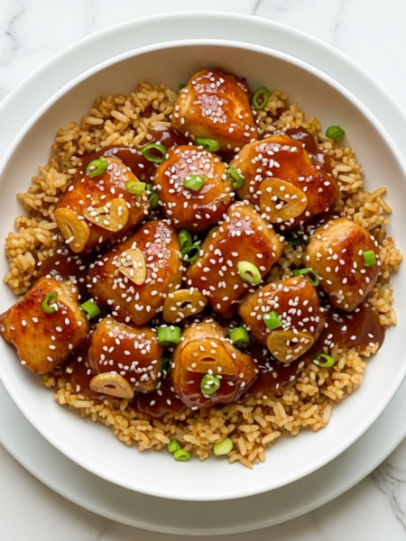 Honey Garlic Chicken Recipe