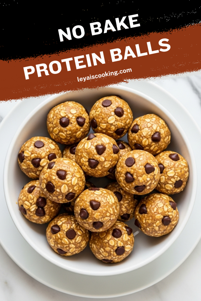 No Bake Protein Balls Recipe
